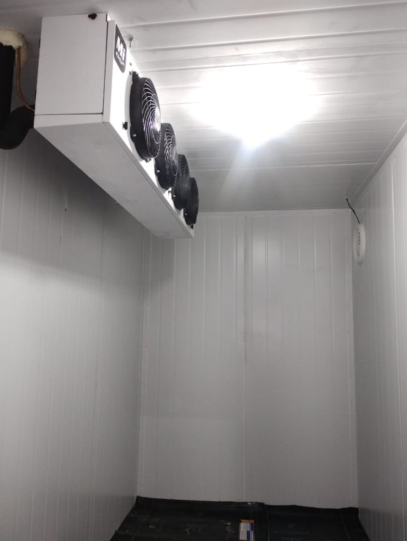 câmaras frias, frigoríficas e refrigeração